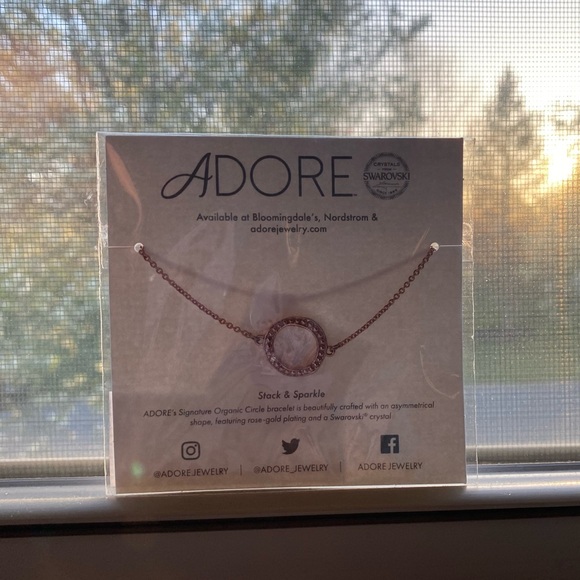 NWT Adore Jewelry Organic Circle Necklace - Picture 5 of 7